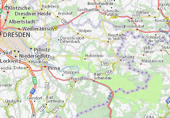 Hohnstein Map