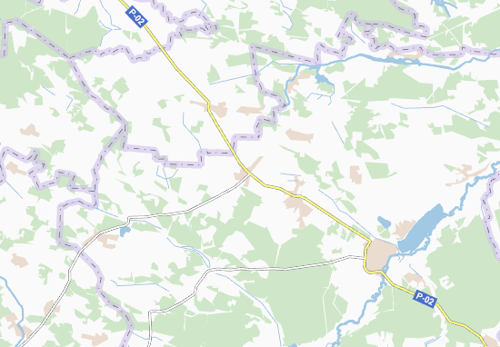 Kaart Plattegrond Termakhivka