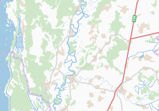 Bilyky Map