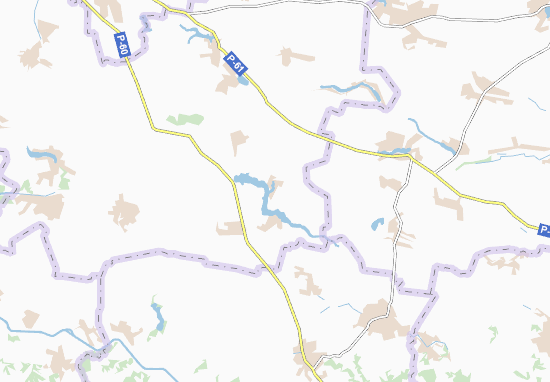 Karte Stadtplan Shpotivka