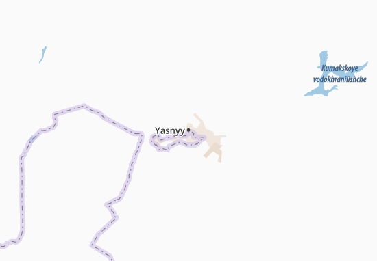 Kaart Plattegrond Yasnyy