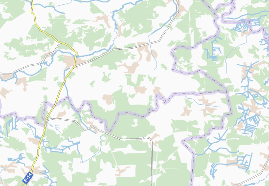 Mapa Chornyzh