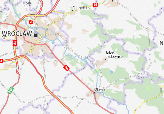 Czernica Map
