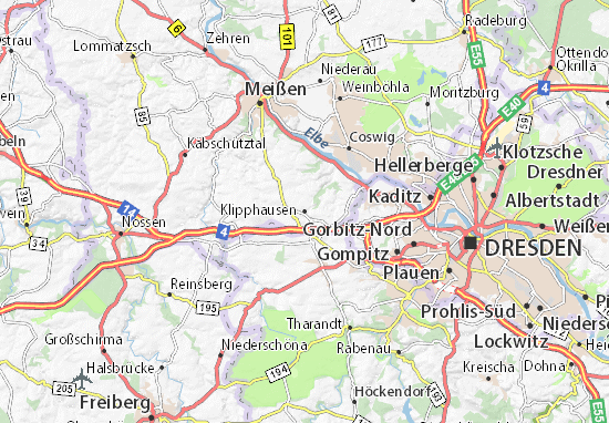 Mapas-Planos Klipphausen