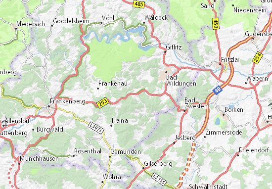 Hundsdorf Map