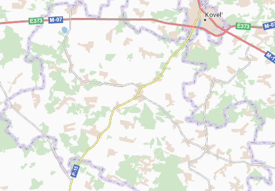 Karte Stadtplan Turiis&#x27;k
