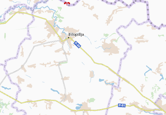 Carte-Plan Horobivka