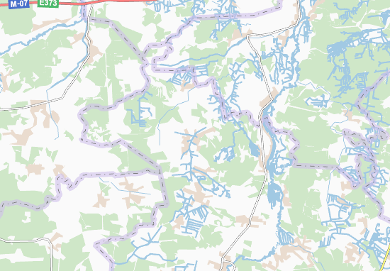 Karte Stadtplan Malyi Myds&#x27;k