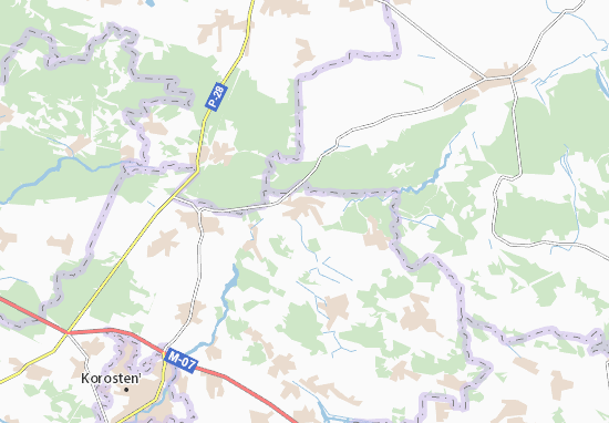 Karte Stadtplan Didkovychi