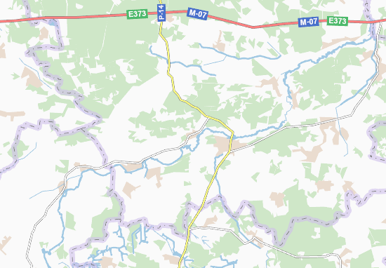 Karte Stadtplan Kopyllya