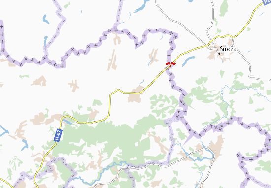 Yunakivka Map