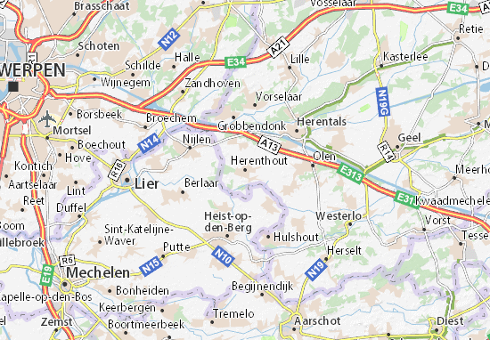 Herenthout Map