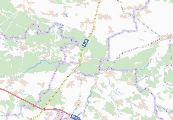Karte Stadtplan Ihnatpil&#x27;