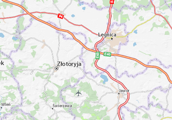 Karte Stadtplan Krotoszyce