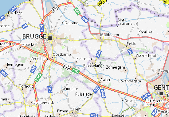 Karte Stadtplan De Hoorn
