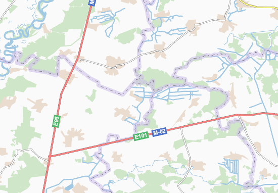 Karte Stadtplan Hal&#x27;chyn