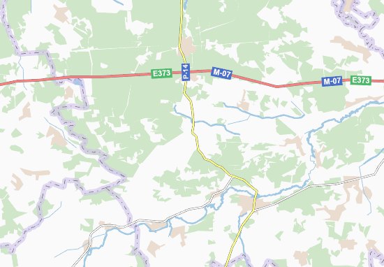 Dovzhytsya Map