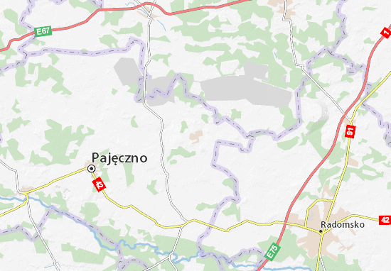 Kaart Plattegrond Sulmierzyce