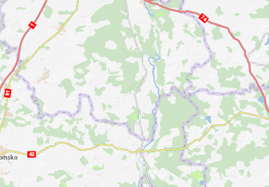 Karte Stadtplan Ręczno