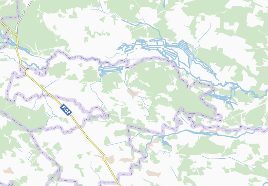 Mapa Radynka