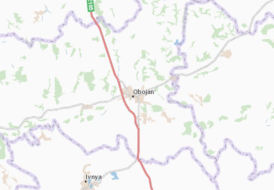 Mapa Obojan&#x27;