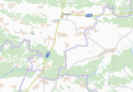 Karte Stadtplan Nevhody