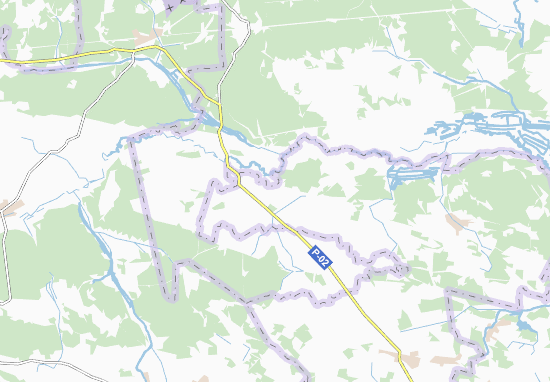 Luhovyky Map