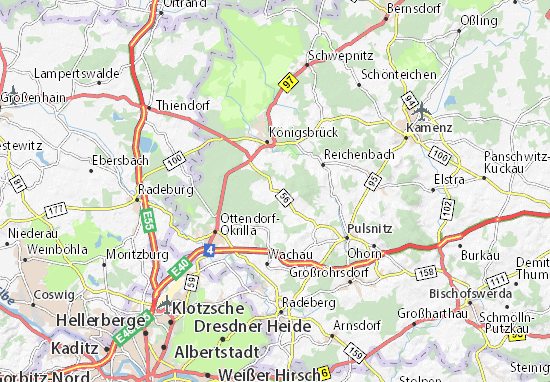 Mapa Höckendorf