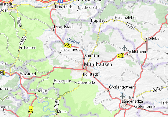 Ammern Map