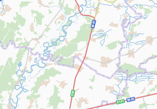 Seredynka Map