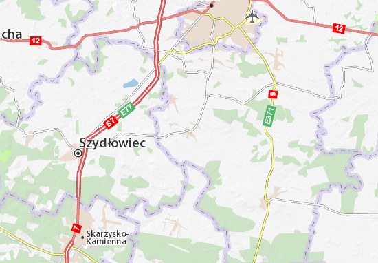 Karte Stadtplan Wierzbica