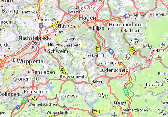 Breckerfeld Map