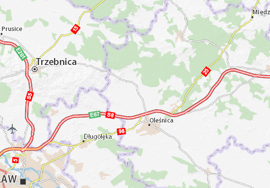Dobroszyce Map