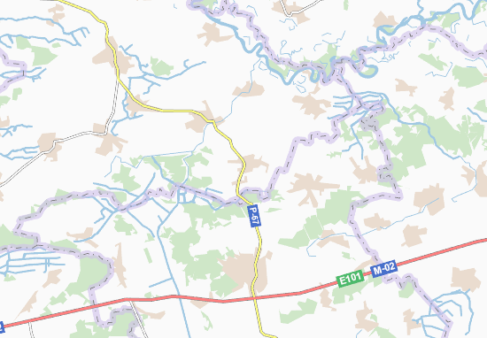Drimailivka Map