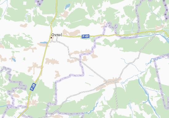 Mapa Lasky