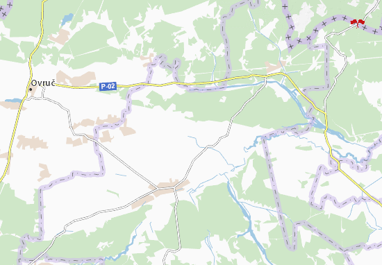 Mapa Novyi Dorohyn&#x27;