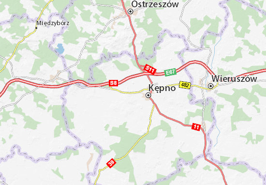 Chojęcin-Szum Map