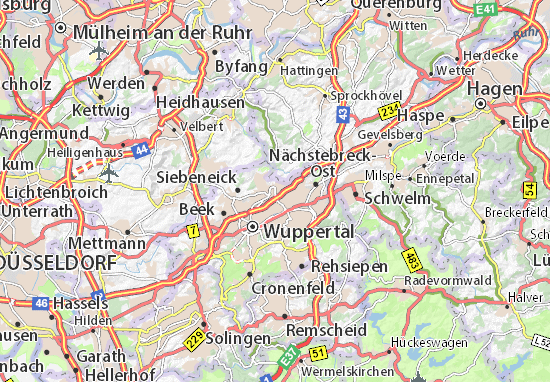 Kaart Plattegrond Hatzfeld