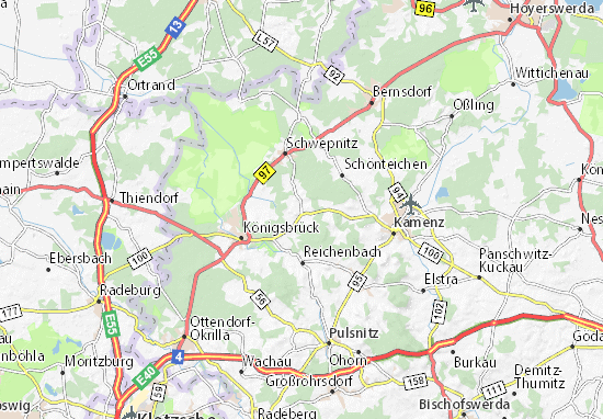 Kaart Plattegrond Neukirch