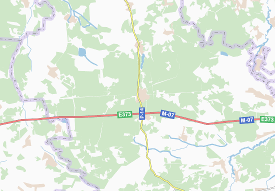 Karte Stadtplan Manevychi