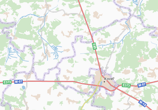 Mapa Krasnovolya