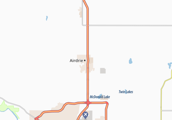 Airdrie Map