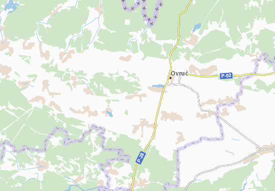 Karte Stadtplan Sholomky