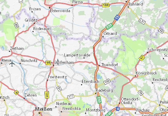 Mapas-Planos Lampertswalde