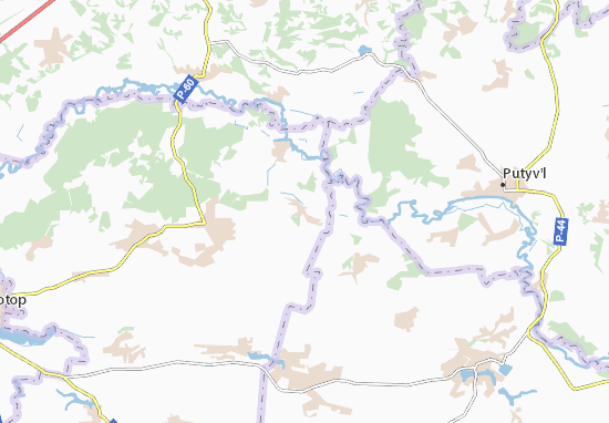 Mapa Dukhanivka