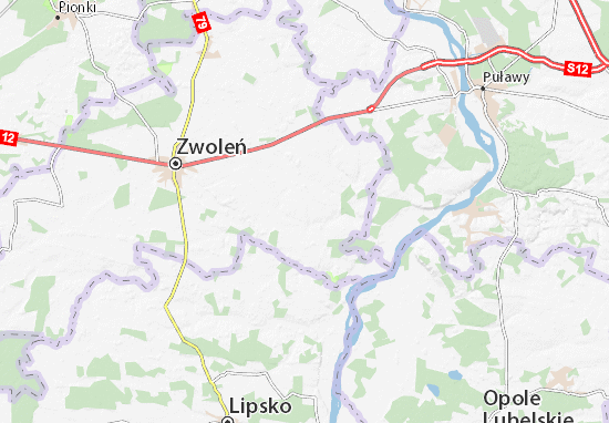 Karte Stadtplan Przyłęk