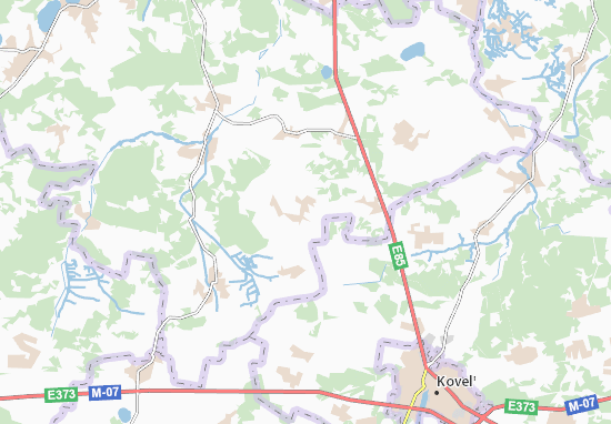 Karte Stadtplan Myzove
