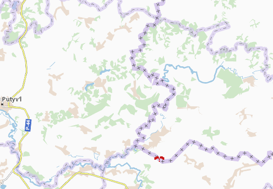 Karte Stadtplan Bunyakyne