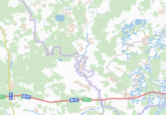 Karte Stadtplan Stara Rafalivka