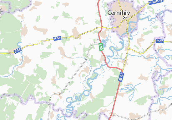Carte-Plan Yakubivka